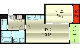 REEG城北の物件間取画像